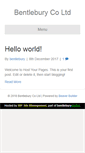 Mobile Screenshot of bentlebury.com
